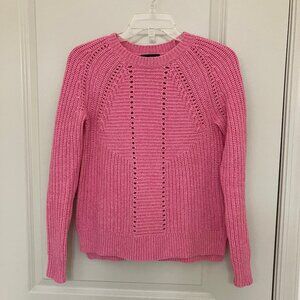 J. Crew Oink Pointelle Sweater